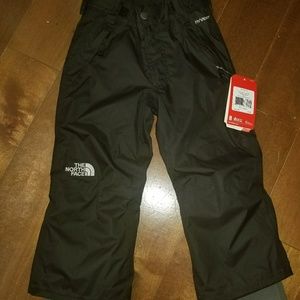 NorthFace snow pants.